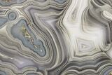 Polished Banded Agate Slice - Chihuahua, Mexico #198125-1